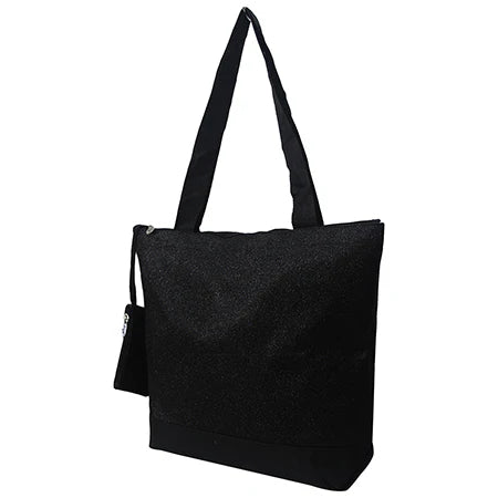 Glitter Canvas Tote