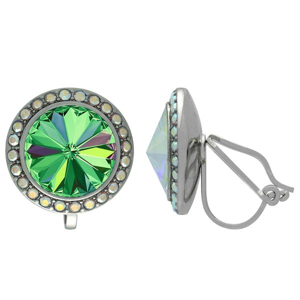 Rhinestone Dance Earrings - Vitrail