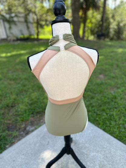 CosiG Elegance Leotard - Olive