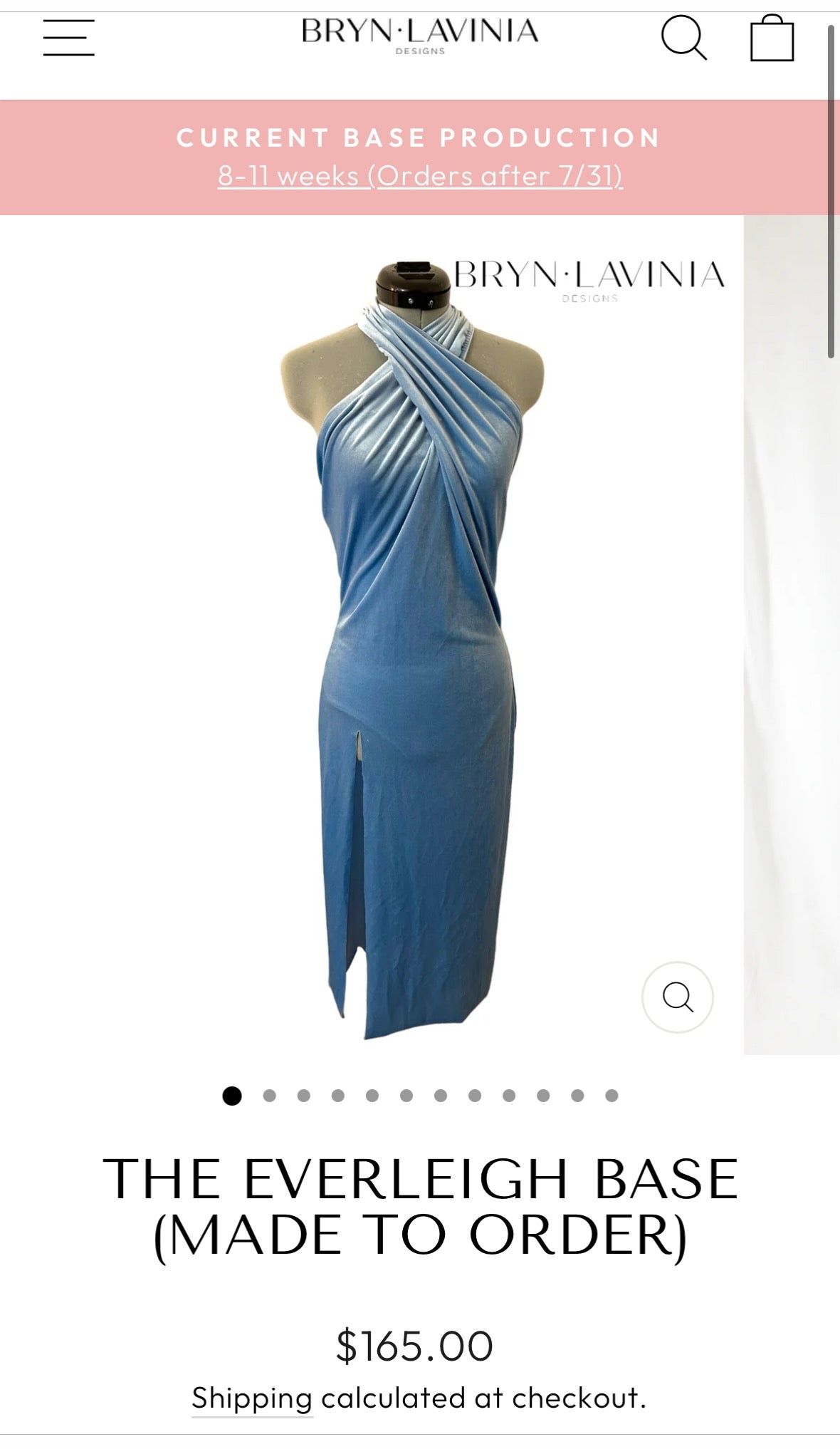 Like New Bryn-Lavinia Everleigh Base - Multiple sizes available