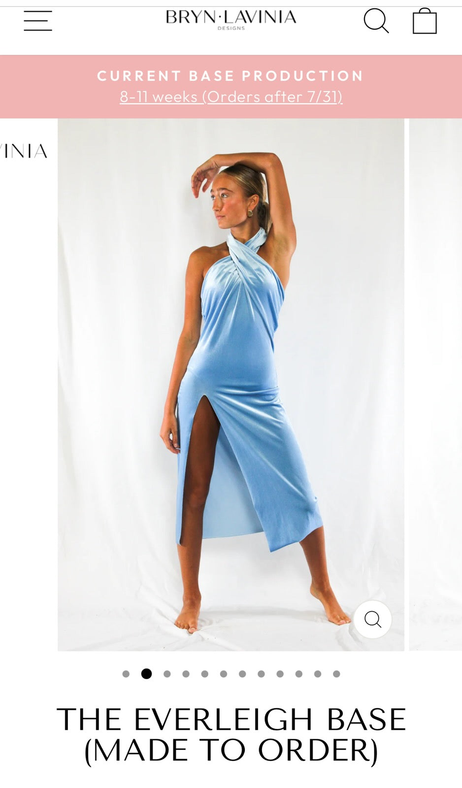 Like New Bryn-Lavinia Everleigh Base - Multiple sizes available