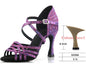 Women's Purple Latin Dance Shoes