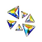 Crystal AB Sew on Rhinestones - Triangle