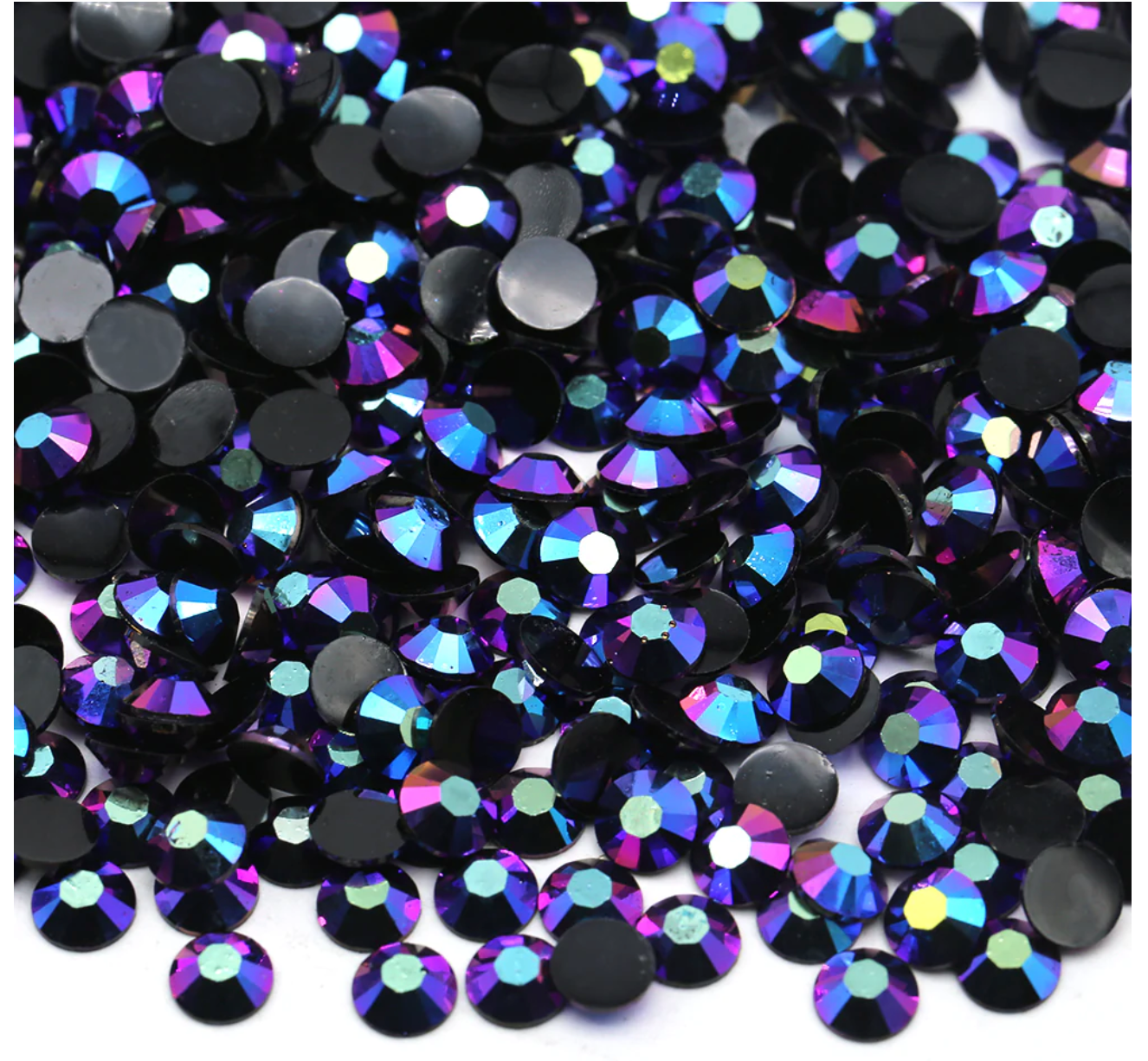 Galaxy Jelly Rhinestones (glue on) - High Quality