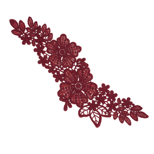 Applique - Burgundy Tones