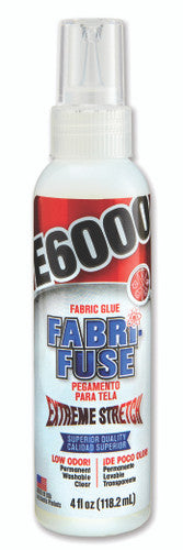 FCA E-6000 Fabric Fuse 4oz Adhesive